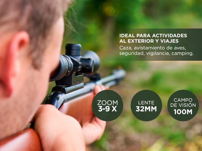 Mira Telescopica Wildstec 3-9 x 32 Caza - 2