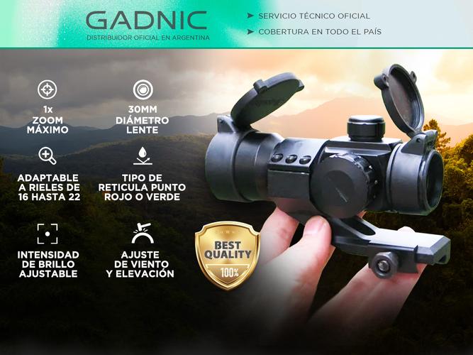 Mira Telescopica Gadnic Caza Rifles Air Riell 16 Y 22 - 1