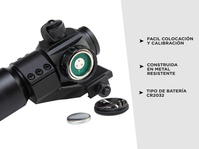 Mira Telescopica Wildstec Táctica Red Caza Rifles Air Riell 11 Y 22 Outlet - 3