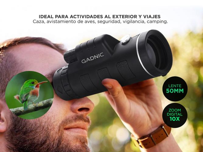 Monocular Telescopio Gadnic A89MON 40x60 Alto Alcance 1000m  - 3