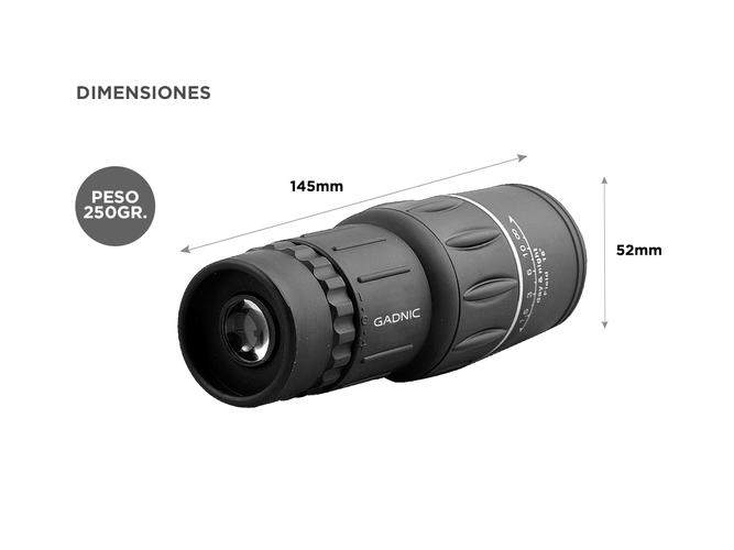 Monocular Gadnic Wildstec 16x52 Alcance 8000mts Impermeable - 4