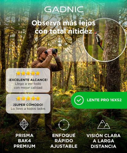 Monocular Gadnic Wildstec 16x52 Alcance 8000mts Impermeable - 1