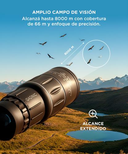 Monocular Gadnic Wildstec 16x52 Alcance 8000mts Impermeable - 4