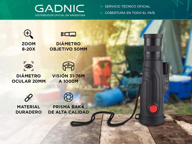 Monocular Telescópico Gadnic 8-20mm 50mm - 1