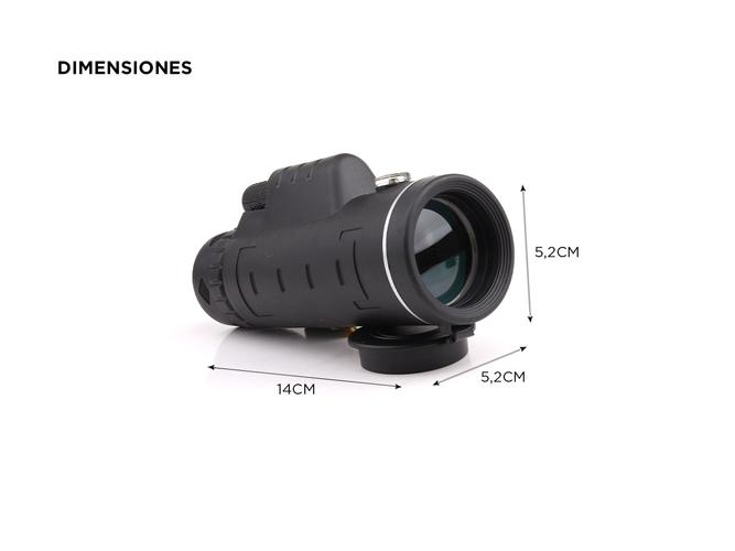 Monocular Gadnic Negro 40x60 1500m 9500m - 4