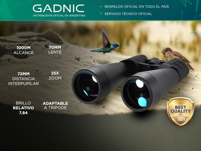 Binoculares Gadnic 25 X 70 Astronómicos  - 1