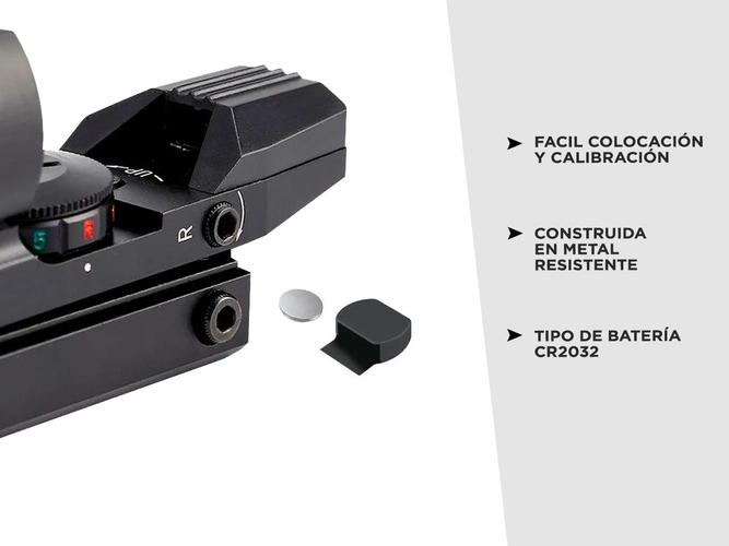 Mira Holografica Tactica Militar Gadnic Reflex Reticula - 3
