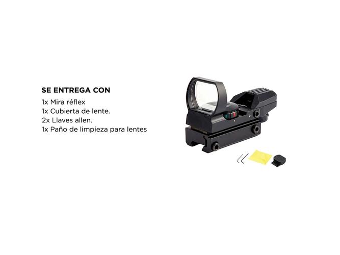 Mira Holografica Tactica Militar Gadnic Reflex Reticula - 5