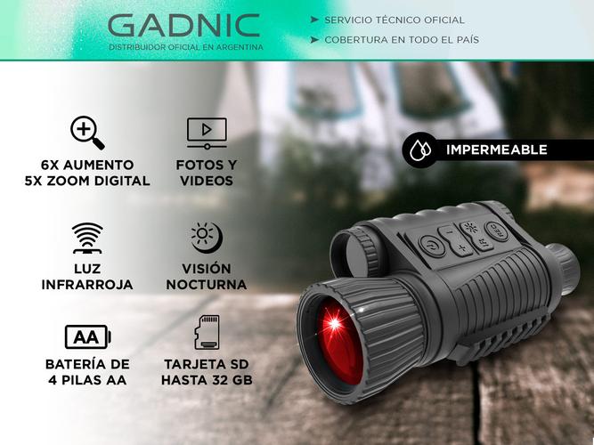Visor Monocular Gadnic A106F Visión Nocturna Infrarrojo 6x - 1