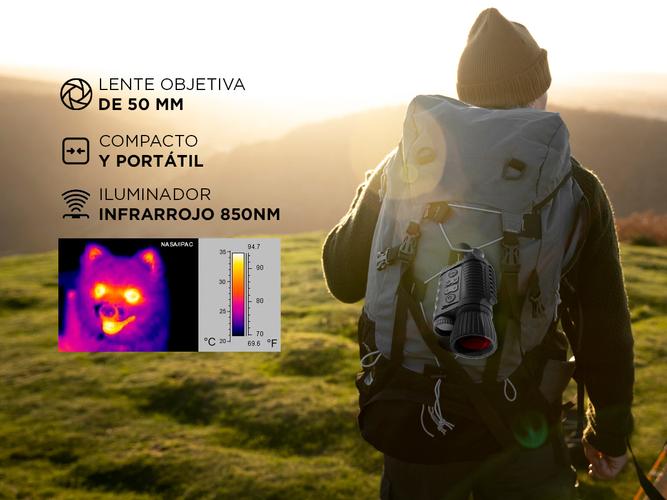 Visor Monocular Gadnic A106F Visión Nocturna Infrarrojo 6x - 3