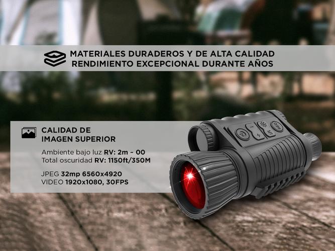 Visor Monocular Gadnic A106F Visión Nocturna Infrarrojo 6x - 4