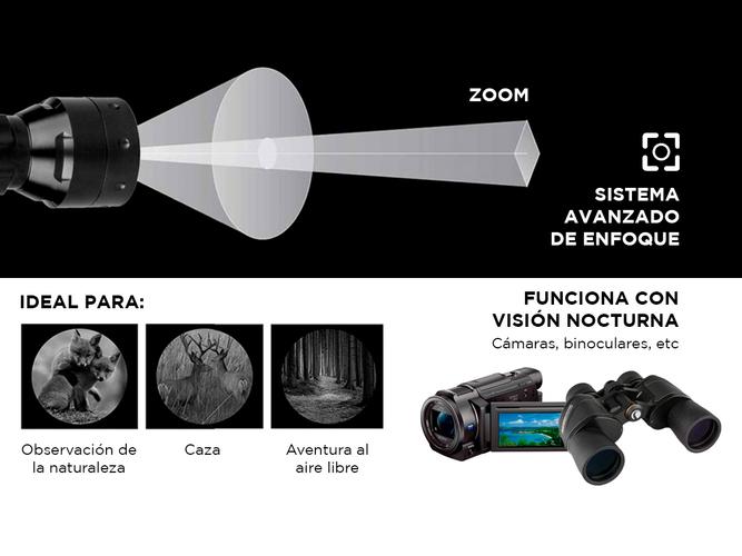 Linterna Infrarrojo Gadnic Recargable - 2