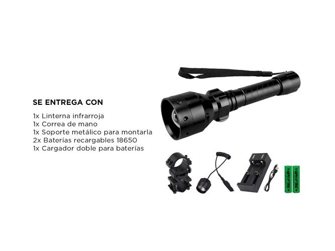 Linterna Infrarrojo Gadnic Recargable - 4