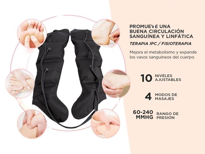 Kit Equipo Botas De Presoterapia Gadnic Talle M Usado - 2