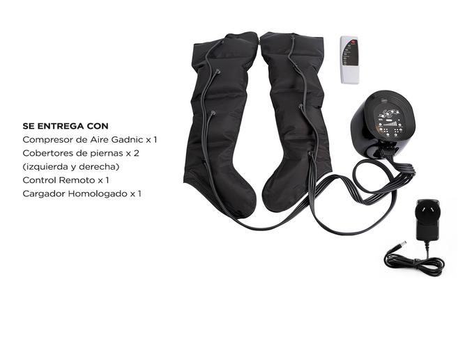 Kit Equipo Botas De Presoterapia Gadnic Talle M - 6