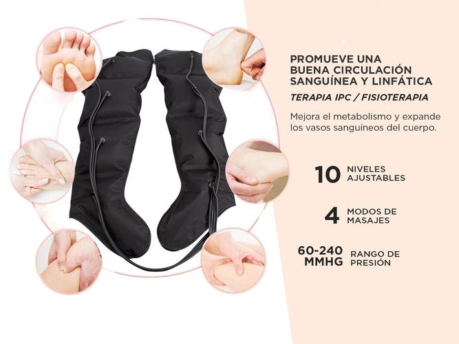 Kit Equipo Botas De Presoterapia Gadnic Talle L Outlet - 2