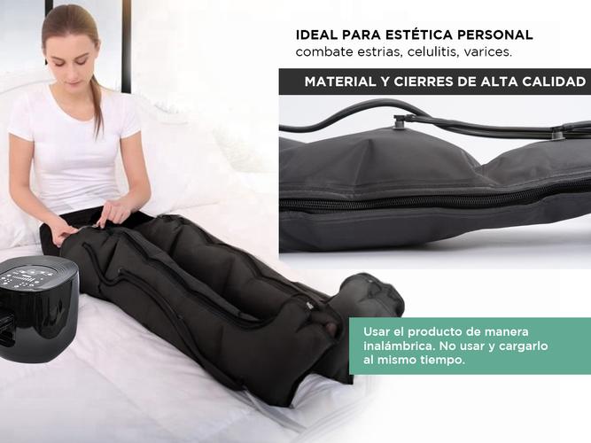 Kit Equipo Botas De Presoterapia Gadnic Talle L Outlet - 3