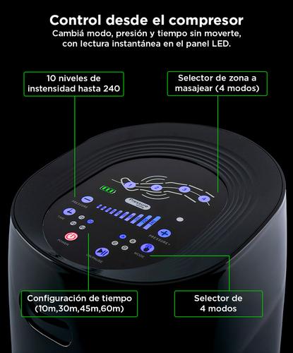 Kit Equipo Botas De Presoterapia Gadnic Talle L - 5