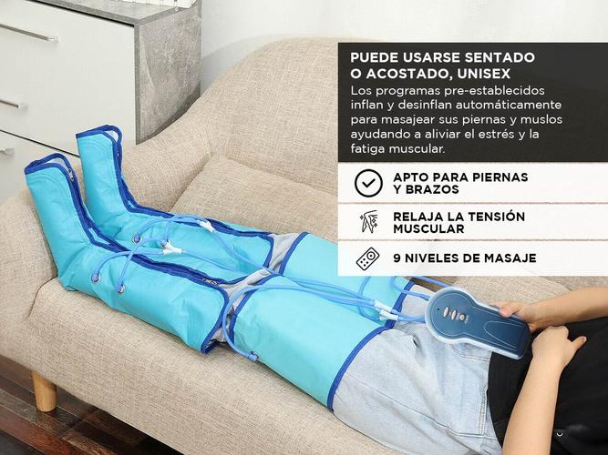 Botas de Presoterapia Gadnic Drenaje Celulitis Estrías Relax de Piernas - 2