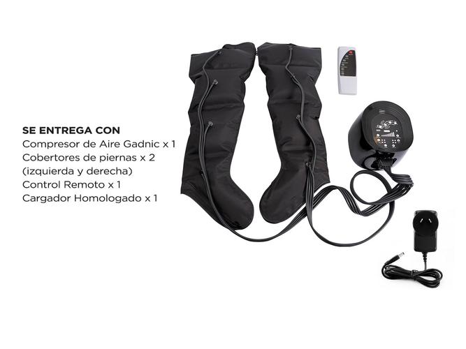 Kit Equipo Botas De Presoterapia Gadnic Talle XL - 6