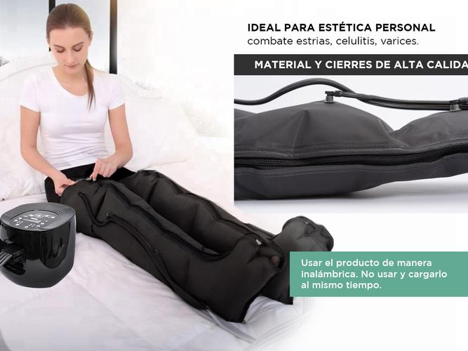 Kit Equipo Botas De Presoterapia Gadnic Talle XXL - 3