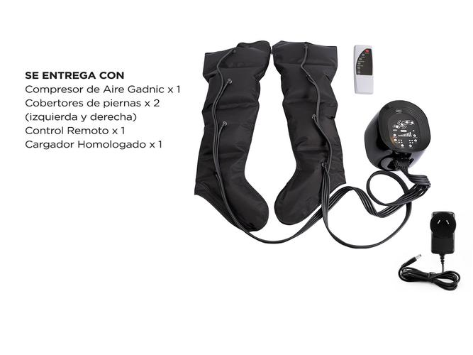 Kit Equipo Botas De Presoterapia Gadnic Talle XXL - 6