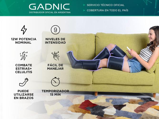 Botas De Presoterapia Gadnic Celulitus Estrias Outlet - 1