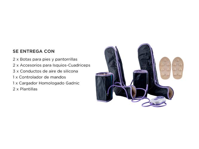 Botas De Presoterapia Gadnic Celulitus Estrias - 6