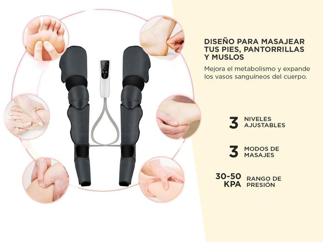 Masajeador De Piernas Gadnic Para Circulación Y Relajación De Músculos  Usado - 2