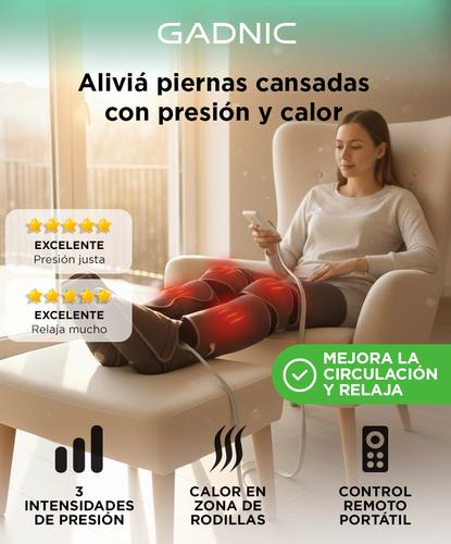 Masajeador De Piernas Gadnic Para Circulación Y Relajación De Músculos  - 1