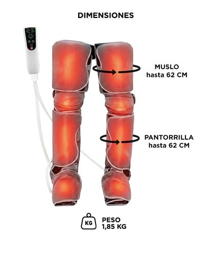 Masajeador De Piernas Gadnic Para Circulación Y Relajación De Músculos  - 5