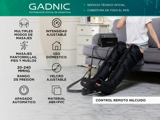 Botas de Presoterapia Recuperación Muscular Gadnic  Outlet - 1