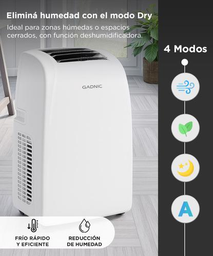 Aire Acondicionado Portátil Gadnic  12000 BTU Frio Calor  WIFI  - 2