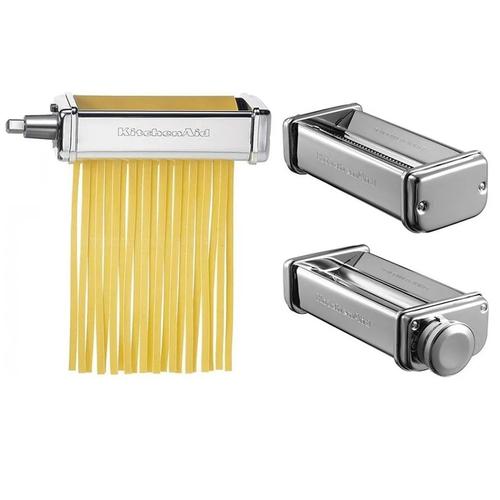 Accesorio Batidora KitchenAid KSMPRA Set de Pasta Acero Inoxidable 8 Niveles - 0