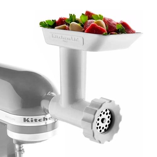 Accesorio Batidora KitchenAid FGA Picador De Alimentos Carne y Más Cuchillas Acero Inox - 0