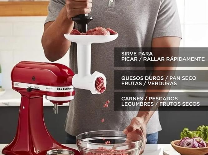 Accesorio Batidora KitchenAid FGA Picador De Alimentos Carne y Más Cuchillas Acero Inox - 2