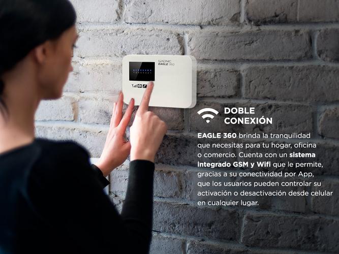  Kit De Alarma Para el Hogar Con Sensores y Sirena App Wifi - 2