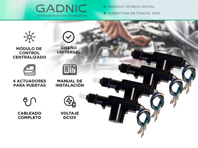 Cierre Centralizado Gadnic 4 Puertas Para Autos  - 1