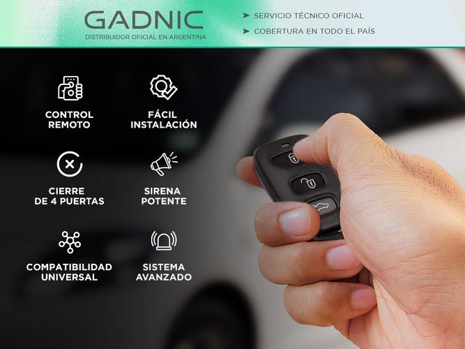 Sistema De Alarma Gadnic Para Autos  Control Remoto Outlet - 1