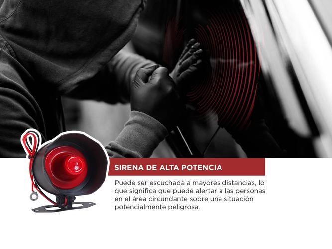 Sistema De Alarma Gadnic Para Autos  Control Remoto Outlet - 2