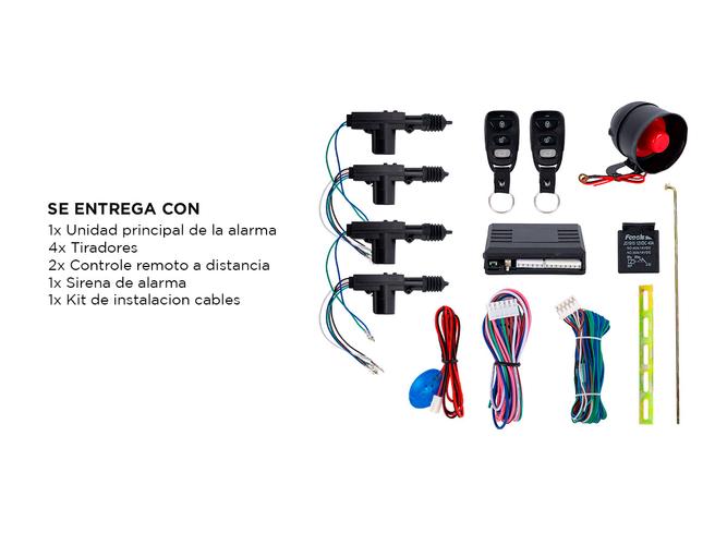 Sistema De Alarma Gadnic Para Autos  Control Remoto - 5
