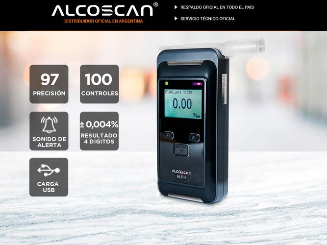 Alcoholimetro Profesional Alcoscan ALP-1 - 1