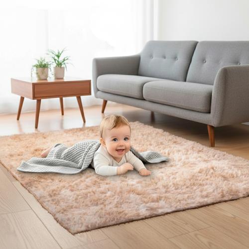 Alfombra 1x1,5 Mts Nórdica Living Gadnic Lavable Súper Soft - 0