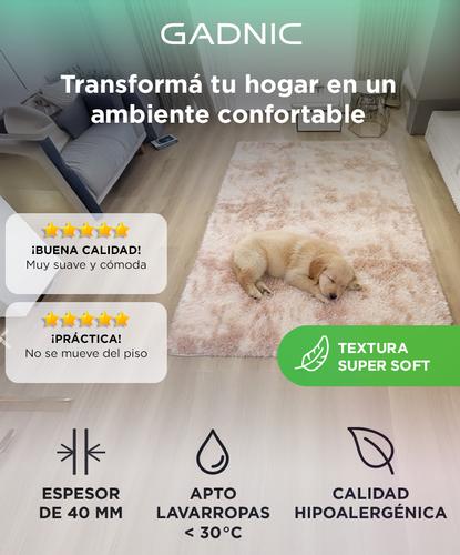 Alfombra 1x15 Mts Nórdica Living Gadnic Lavable Súper Soft - 1