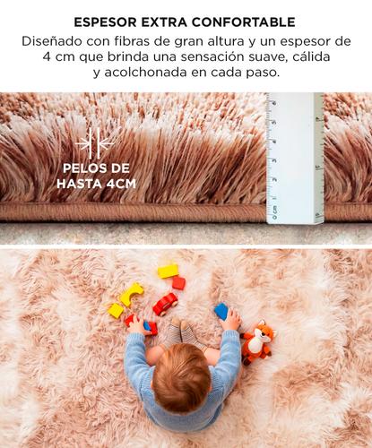 Alfombra 2x14 Mts Nórdica Living Gadnic Lavable Súper Soft Outlet - 3
