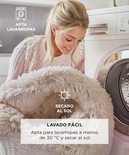 Alfombra 2x1,4 Mts Nórdica Living Gadnic Lavable Súper Soft - 3