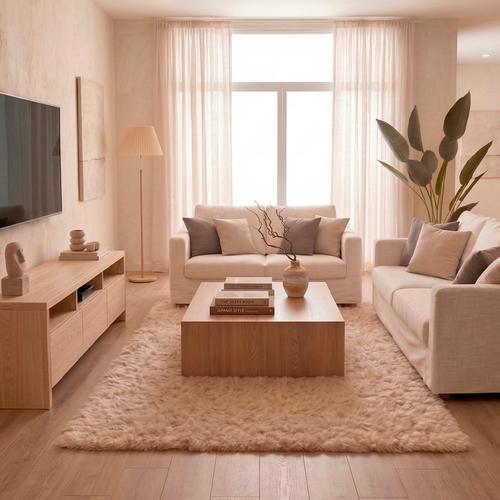 Alfombra 2x24 Mts Nórdica Living Gadnic Lavable Súper Soft - 0