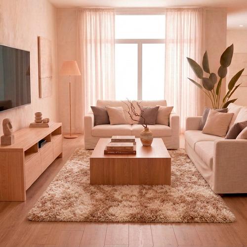 Alfombra 2x24 Mts Nórdica Living Gadnic Lavable Súper Soft - 0