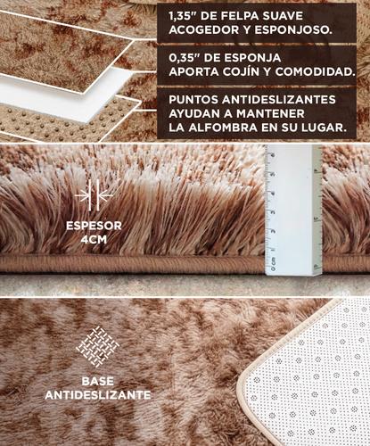 Alfombra 2x24 Mts Nórdica Living Gadnic Lavable Súper Soft - 2