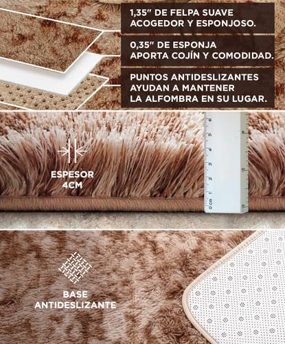 Alfombra 1x06 Mts Nórdica Living Gadnic Lavable Súper Soft Outlet - 2